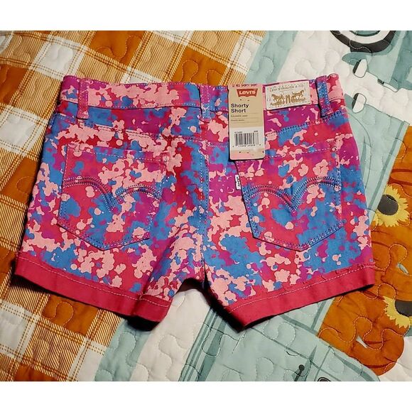 NWT LEVI'S GIRLS SHORTY SHORT - Picture 2 of 6